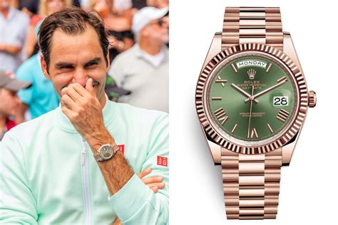 federer us open 2019 rolex watch
